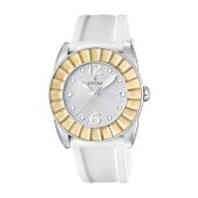 Festina F16540/2 Dream Women's Silver Dial White Rubber Band Analog Watch