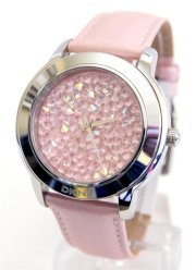 DKNY Glitz Pink 3-Hand Analog Women's watch #NY8476