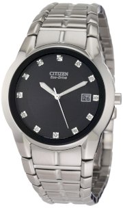 Citizen Men's BM6670-56G Dress Diamond Eco Drive Watch