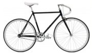Critical Cycles Fixed-Gear Single-Speed Pista Bicycle - Black