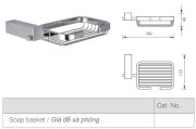 Khay để xà phòng Hafele 60012