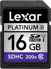 Lexar Platinum II SDHC 16GB 200X (Class 10)