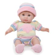 Soft Body Nonis Doll - Blonde with Blue Eyes - Multicolor Outfit