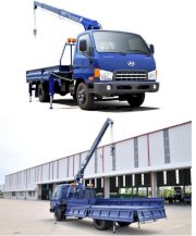 Xe tải cẩu Thaco HD72-TC303 (3 tấn-3 khúc)