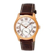 Festina Men's F16277/1 Retro-Second Stainless Steel and Gold Tone Leather Strap Watch