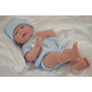 La Newborn 15 inch Baby Doll - Blue Bodysuit