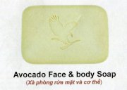 Avocado Face & Body Soap - Xà bông rửa mặt và cơ thể MSP-284