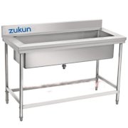 Bàn chậu inox rửa cỡ lớn Zukun ZK- BN-S17