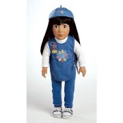 Adora Ava Girl Scout Daisy 18 inch Doll Ensemble - Black Hair/Brown Eyes