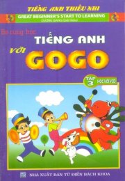 Bé cùng học tiếng Anh với Gogo - Tập 3 (Kèm CD)