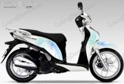 Dán decal xe Honda SH Mode 013