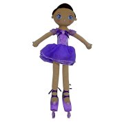 You & Me 36 inch Dance With Me Ballerina Doll - Purple - African American