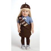 Adora Chloe Girl Scout Brownie 18 inch Doll Ensemble - Blonde Hair/Blue Eyes
