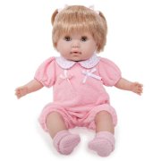 Soft Body Nonis Doll - Blonde with Blue Eyes - Pink Outfit