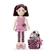 Pinky Promise Leopard Dress Rag Doll