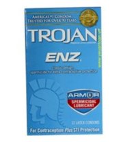 Bao cao su TROJAN ENZ  Hộp 12 chiếc (Thiết kế mới)