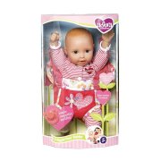 Adora Baby Doll, 15 inch GiggleTime - Fuchsia, Blue Eyes/Blonde Hair