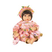 Marie Osmond 5 inch Keepsake Porcelain Doll- Seated Baby Sakura Tiny Tot