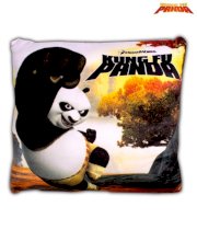 Kung-Fu-Panda Square Cushion