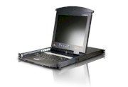 Aten KL9108M (8-Port 17" Dual Rail IP LCD KVM)