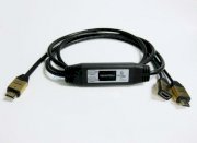 Bulid-in splitter 1X2 (HDMI type A to A and F) LJA-AF