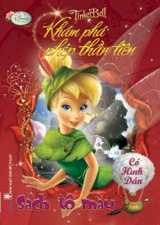Sách tô màu Tinker Bell - Khám phá phép thần tiên ( Khổ lớn)