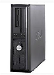 Máy tính Desktop DELL Optiplex 755 SLIM (Intel Core 2 Duo E6300 2.8GHz, Ram 1GB, HDD 80GB, VGA Onboard, PC DOS, Không kèm màn hình)