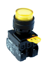 Nút nhấn có đèn loại lồi Idec YW1L-M2E10QM3Y