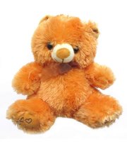 Tickles Brown Teddy With Bow Soft Toy - 23 cm