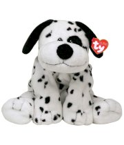 TY Toy Dotters Dog - 8 Inches