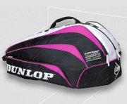 Dunlop Biomimetic Pink 10 Pack Tennis Bag