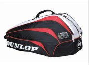 Dunlop Biomimetic 10 Racquet Thermal Tennis Bag Red