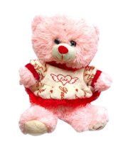 Tickles My Love Teddy Pink Soft Toy - 25 cm