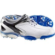FootJoy Men's FJ Sport Golf Shoes - White/Blue (FJ# 53247) 