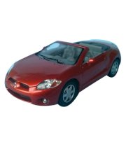 Kinsmart Diecast 1:36 Scale 2007 Mitsubishi Eclipse Spyder Cherry