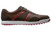  FootJoy - Contour Casual Golf Shoes Brown/Crimson 