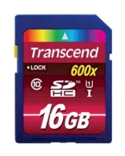 Transcend SDHC Premium UHS-1 16GB (Class 10) 600x