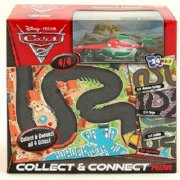 Disney Cars Collect and Connect Puzzle Exclusive Vehicle Silver Francesco