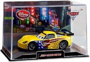 Disney / Pixar Cars 2 Movie Exclusive 148 Die Cast Car In Plastic Case Jeff Gorvette