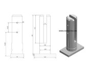 Trụ lan can Việt Bắc TL03 (fi đặc 50) 