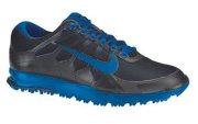 Nike Men's Closeout Air Range WP II Golf Shoes - Dark Gray/Midnight Fog/Photo Blue