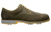  FootJoy - City Golf Shoes Taupe/Yellow 