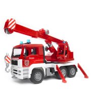 Bruder 1:16 Scale MAN Fire Engine Crane Truck With Light & Sound