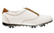 Adidas - Women’s adiClassic Golf Shoes White/Pallatina 
