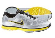 Nike Men's Closeout Lunar Ascend Golf Shoes - Stadium Gray/Metallic Silver/Black