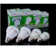 Bóng đèn Led tròn Kawa nhôm 12W (trắng/vàng)