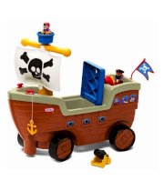 Little Tikes Play N Scoot Pirate Ship Ride