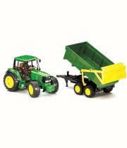 Bruder 1:16 Scale John Deere 6920 With Tipping Trailer