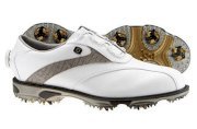 FootJoy Men's DryJoys Tour BOA Golf Shoes - White/Gray (FJ#53719)
