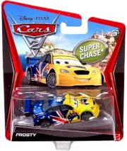 Disney Pixar Cars 2 Exclusive Ultimate Super Chase 1:55 Diecast Frosty By Mattel